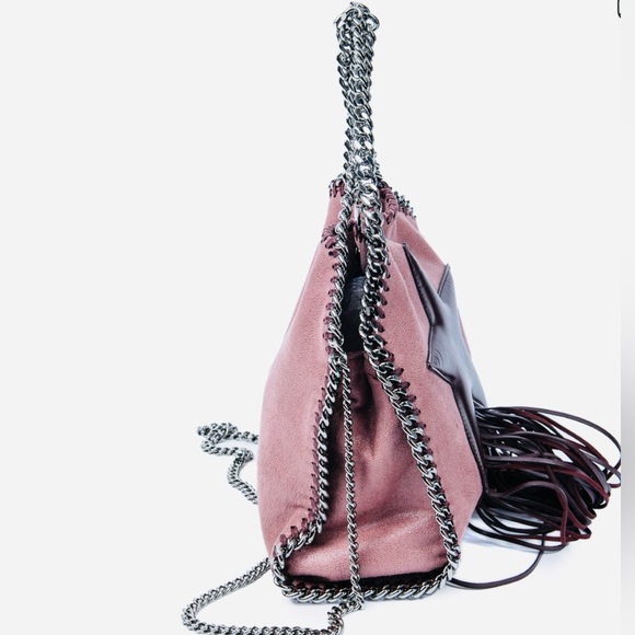 Stella McCartney Pink and Brown Shoulder Bag - Picture 2 of 15